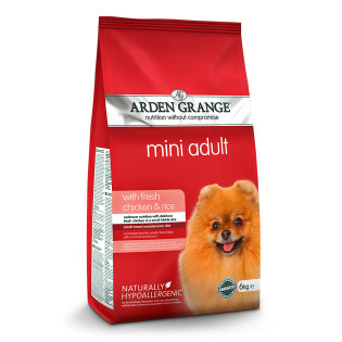 Arden Grange Mini Adult Fresh Chicken & Rice Сухий корм для дорослих собак маленьких порід зі свіжою куркою та рисом Arden Grange Mini Adult Fresh Chicken & Rice Сухий корм для дорослих собак маленьких порід зі свіжою куркою та рисом