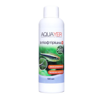 Aquayer Іхтіофтиріцид Препарат проти іхтіофтіріозу для акваріумних риб
