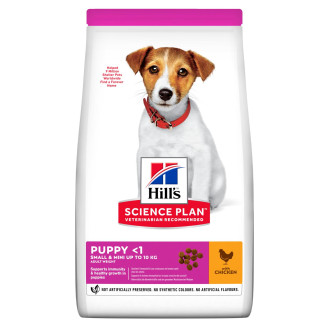 Hill's Science Plan Puppy Small & Mini up to 10 kg Chicken Сухий корм з куркою для цуценят маленьких порід