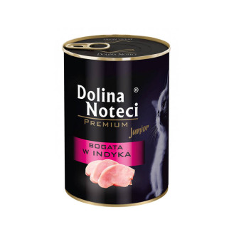 Dolina Noteci Premium Cat Junior Turkey Безглютенова консерва для кошенят з Індичкою