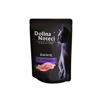Dolina Noteci Premium Cat Adult Rabbit Безглютеновий вологий корм для котів з Кроликом
