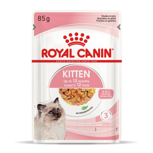 Royal Canin Kitten Instinctive Jelly Вологий корм у желе для кошенят віком від 4 до 12 місяців Royal Canin Kitten Instinctive Jelly Вологий корм у желе для кошенят віком від 4 до 12 місяців