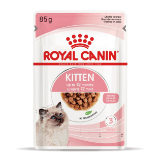 Royal Canin Kitten Instinctive Gravy Вологий корм у соусі для кошенят віком від 4 до 12 місяців Royal Canin Kitten Instinctive Gravy Вологий корм у соусі для кошенят віком від 4 до 12 місяців