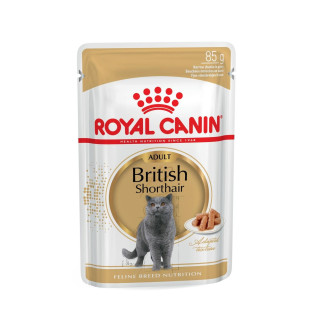 Royal Canin British Shorthair Adult Вологий корм у соусі для дорослих котів та кішок породи Британська Короткошерста Royal Canin British Shorthair Adult Вологий корм у соусі для дорослих котів та кішок породи Британська Короткошерста