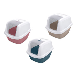 Imac Maddy Junior Закритий туалет-будиночок з вугільним фільтром та лопаткою у комплекті для кошенят Imac Maddy Junior Закритий туалет-будиночок з вугільним фільтром та лопаткою у комплекті для кошенят