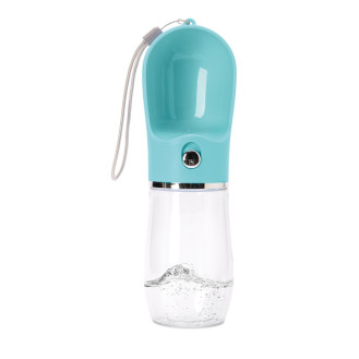 Imac One Touch Water Bottle Дорожня пластикова напувалка з чашею для пиття для собак та котів