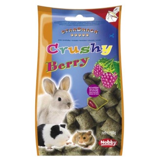 Nobby StarSnack Crushy Berry Ласощі для гризунів Подушечки з Лісовими Ягодами