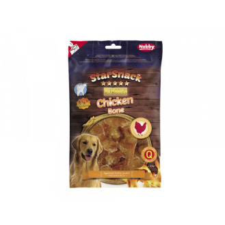 Nobby StarSnack Dental BBQ Chicken Bone Лакомства для чистки зубов собак Жевательная Куриная Кость