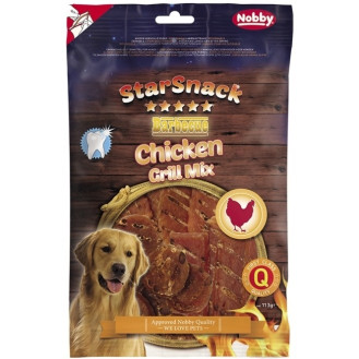 Nobby StarSnack Dental BBQ Chicken Grill Mix Лакомства для чистки зубов собак Куриный гриль