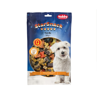 Nobby StarSnack Party Mix Натуральні ласощі для собак М'ясні кісточки без цукру