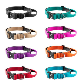 BullyBillows Combat Collar Handle 2.5 cm Професійний тактичний нашийник для цуценят та маленьких собак BullyBillows Combat Collar Handle 2.5 cm Професійний тактичний нашийник для цуценят та маленьких собак