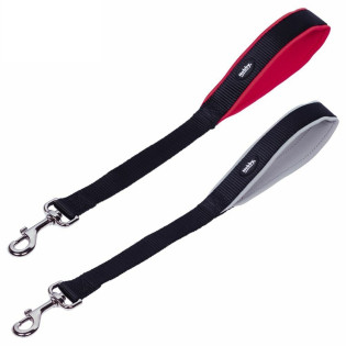 Nobby Classic Preno Lead Нейлоновий короткий повідець-ручка з м'якою підкладкою для великих собак Nobby Classic Preno Lead Нейлоновий короткий повідець-ручка з м'якою підкладкою для великих собак