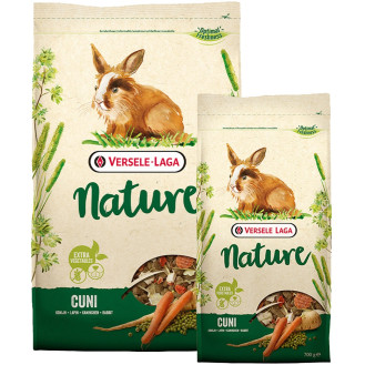 Versele-Laga Nature Cuni Беззерновий корм з вітамінами та мінералами для декоративних кроликів