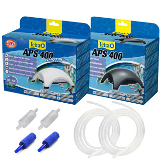 Tetra APS Black 300/400 Безшумний двоканальний мережевий чорний компресор