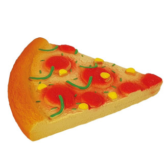 Nobby Latex Pizza Іграшка для собак Піца з пищалкою