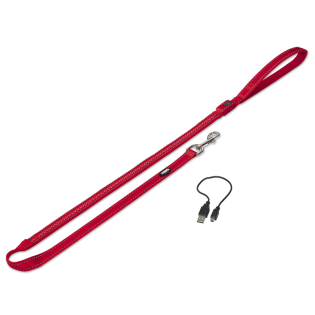 Nobby Flash Mesh LED Leash Світлодіодний повідець для собак, що світиться вночі Nobby Flash Mesh LED Leash Світлодіодний повідець для собак, що світиться вночі