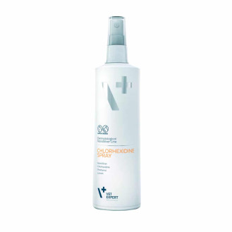 VetExpert NanoSilver Chlorhexidine Антибактеріальний спрей для собак та котів із захворюваннями та ураженнями шкіри