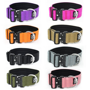 BullyBillows Combat Collar No Handle 5 cm Широкий надміцний нашийник для собак з тактичним замком BullyBillows Combat Collar No Handle 5 cm Широкий надміцний нашийник для собак з тактичним замком