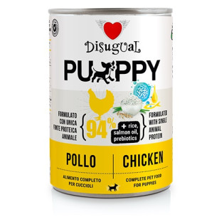 Disugual Puppy MonoProtein 94% Chicken Монопротеиновая безглютеновая консерва для щенков Паштет из Курицы Disugual Puppy MonoProtein 94% Chicken Монопротеиновая безглютеновая консерва для щенков Паштет из Курицы
