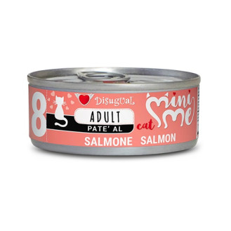 Disugual Mini Me Cat 96% Protein Salmon Безглютеновий консервований беззерновий корм для котів Паштет з Лосося