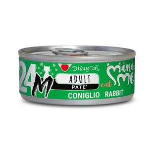 Disugual Mini Me MonoProtein Cat 96% Rabbit Монопротеїновий консервований беззерновий корм для котів Паштет з Кролика Disugual Mini Me MonoProtein Cat 96% Rabbit Монопротеїновий консервований беззерновий корм для котів Паштет з Кролика
