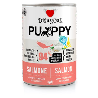 Disugual Puppy MonoProtein 94% Salmon Монопротеиновая безглютеновая консерва для щенков Паштет из Лосося Disugual Puppy MonoProtein 94% Salmon Монопротеиновая безглютеновая консерва для щенков Паштет из Лосося