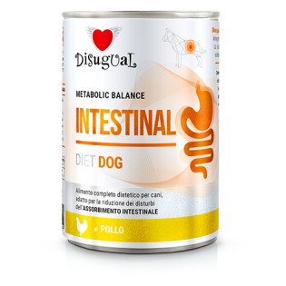 Disugual Metabolic Balance Diet Dog Intestinal Chicken Влажный лечебный корм для собак при расстройствах пищеварения Паштет из Курицы Disugual Metabolic Balance Diet Dog Intestinal Chicken Влажный лечебный корм для собак при расстройствах пищеварения Паштет из Курицы