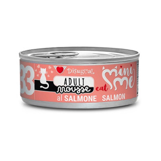 Disugual Mini Me Mousse Cat 96% Protein Salmon Безглютеновий консервований корм для котів Мус з Лосося