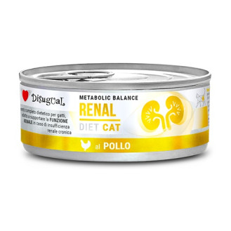 Disugual Metabolic Balance Diet Cat Renal Chicken Вологий лікувальний корм для котів при захворюваннях нирок Паштет з Курки