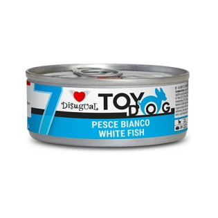 Disugual TOYDog MonoProtein 96% White Fish Беззернова консерва для собак маленьких порід Паштет з Білої Риби Disugual TOYDog MonoProtein 96% White Fish Беззернова консерва для собак маленьких порід Паштет з Білої Риби