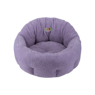Nobby Puppy Oval Антискользящая плюшевая мягкая овальная лежанка с бортиками для щенков