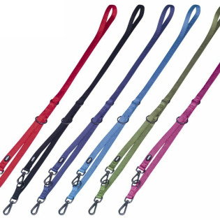 Nobby Classic Comfort 3m 3 in 1 Leash Міцний довгий повідець-перестібка з посиленим карабіном для собак Nobby Classic Comfort 3m 3 in 1 Leash Міцний довгий повідець-перестібка з посиленим карабіном для собак
