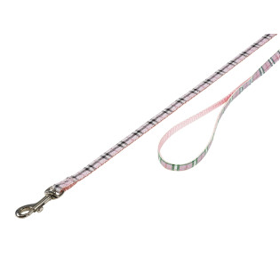 Nobby Tartan Leash Нейлоновий класичний повідець для цуценят та маленьких собак Nobby Tartan Leash Нейлоновий класичний повідець для цуценят та маленьких собак