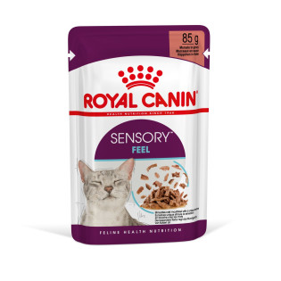 Royal Canin Sensory Feel Gravy Вологий корм у соусі для дорослих котів стимулюючий дотичні рецептори Royal Canin Sensory Feel Gravy Вологий корм у соусі для дорослих котів стимулюючий дотичні рецептори