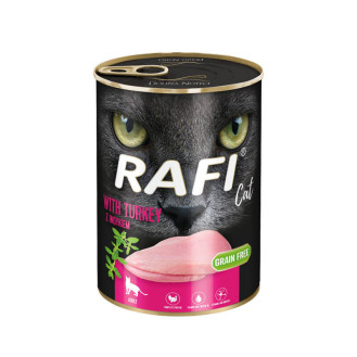 Dolina Noteci Rafi Grain Free Cat Turkey Беззерновая консерва для котов с Индейкой