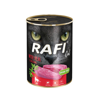 Dolina Noteci Rafi Grain Free Cat Veal Беззерновая консерва для котов с Телятиной