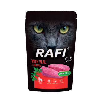 Dolina Noteci Rafi Grain Free Cat Veal Беззерновий вологий корм для котів з Телятиною