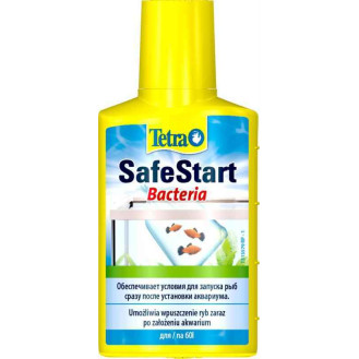 Tetra SafeStart Bacteria Засіб для підготовки води для миттєвого запуску акваріума
