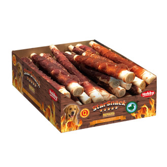 Nobby StarSnack BBQ Wrapped Duck Extra Large Жевательные лакомства для собак Палочка с Утиным мясом
