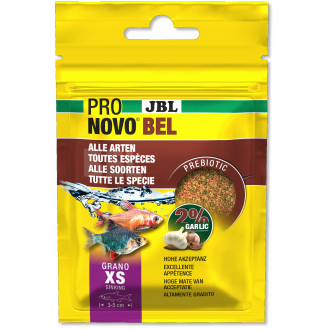 JBL ProNovo Bel Grano XS Основний корм у формі гранул для акваріумних риб розміром 3-5 см
