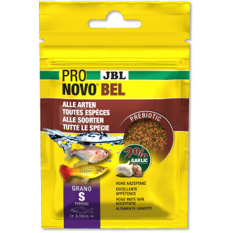 JBL ProNovo Bel Grano S Основний корм у формі гранул для акваріумних риб розміром 3-10 см