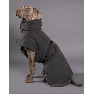 PAIKKA Visibility Winter Jacket Dark Зимова куртка на FIR-підкладці з білим світловідбиванням для собак PAIKKA Visibility Winter Jacket Dark Зимова куртка на FIR-підкладці з білим світловідбиванням для собак