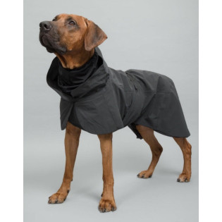 PAIKKA Visibility Raincoat Dark Легкий дощовик для собак з антибактеріальною підкладкою та зміною кольору при світловідбиванні PAIKKA Visibility Raincoat Dark Легкий дощовик для собак з антибактеріальною підкладкою та зміною кольору при світловідбиванні
