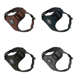 BullyBillows Tweed Premium Comfort Harness Твідова анатомічна шлея із м'якою підкладкою для собак із проблемною шкірою BullyBillows Tweed Premium Comfort Harness Твідова анатомічна шлея із м'якою підкладкою для собак із проблемною шкірою