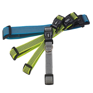 Nobby Full Reflect Collar Нейлоновий нашийник для собак з фастексом, змінюючий колір при світловідбиванні Nobby Full Reflect Collar Нейлоновий нашийник для собак з фастексом, змінюючий колір при світловідбиванні