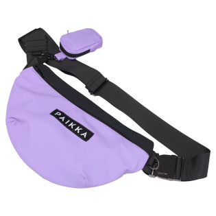 PAIKKA Visibility Treat Bag Lilac Поясная сумка для прогулок с собакой, меняющая цвет при светоотражении PAIKKA Visibility Treat Bag Lilac Поясная сумка для прогулок с собакой, меняющая цвет при светоотражении