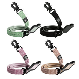 BullyBillows Tweed Combat Lead Твідовий повідець із ривковим замком для собак із чутливою шкірою