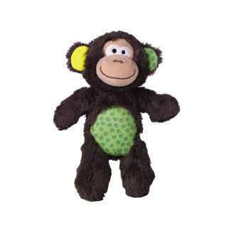 Nobby Plush & Rope Ape М'яка іграшка для собак Плюшева Мавпа з внутрішньою мотузкою та пищалкою