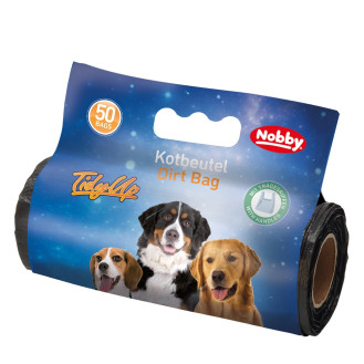 Nobby Poop Bag T-shirt TidyUp Black Пакети для прибирання за собакою майка чорні