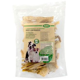 Nobby Natural Dried Lamb Headskin Жувальні ласощі для собак Сушена Шкіра Ягня